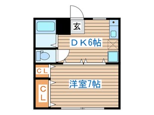 ボンメゾンの物件間取画像